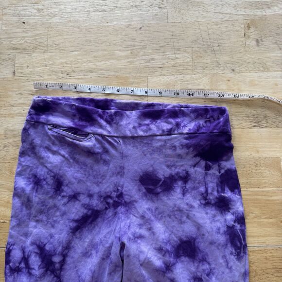 Grateful Dead Steal your Face Mandala Tree Print Booty Bell Pants Tie Dye Small - Picture 9 of 13